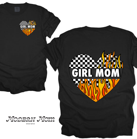 Girl mom (double sided)