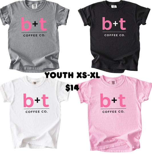B+T youth tee shirt