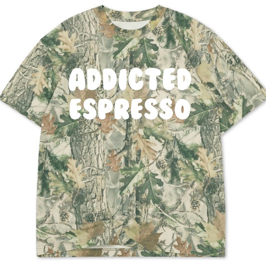 Addicted Espresso lux tees