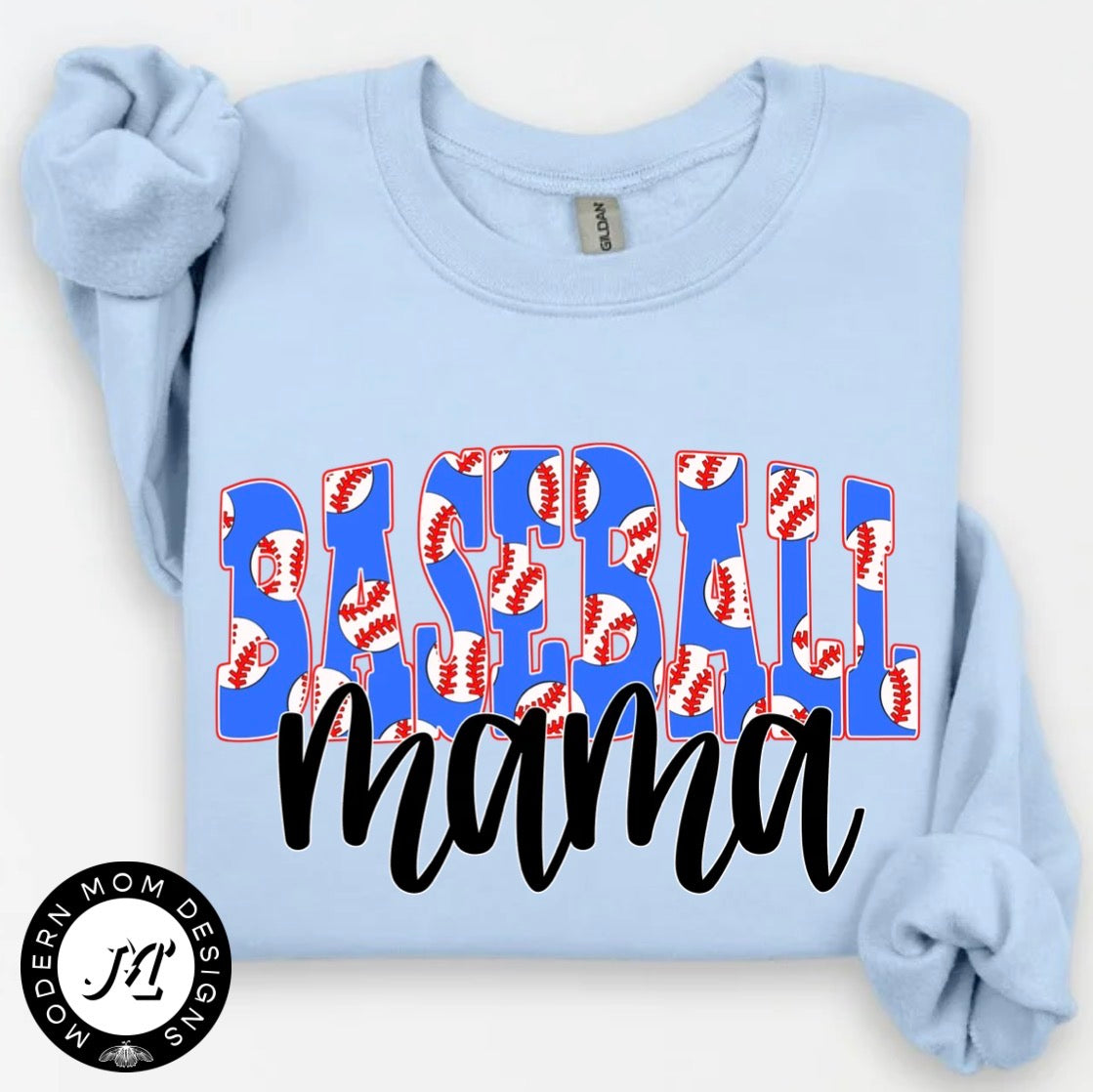 Baseball mama crewneck