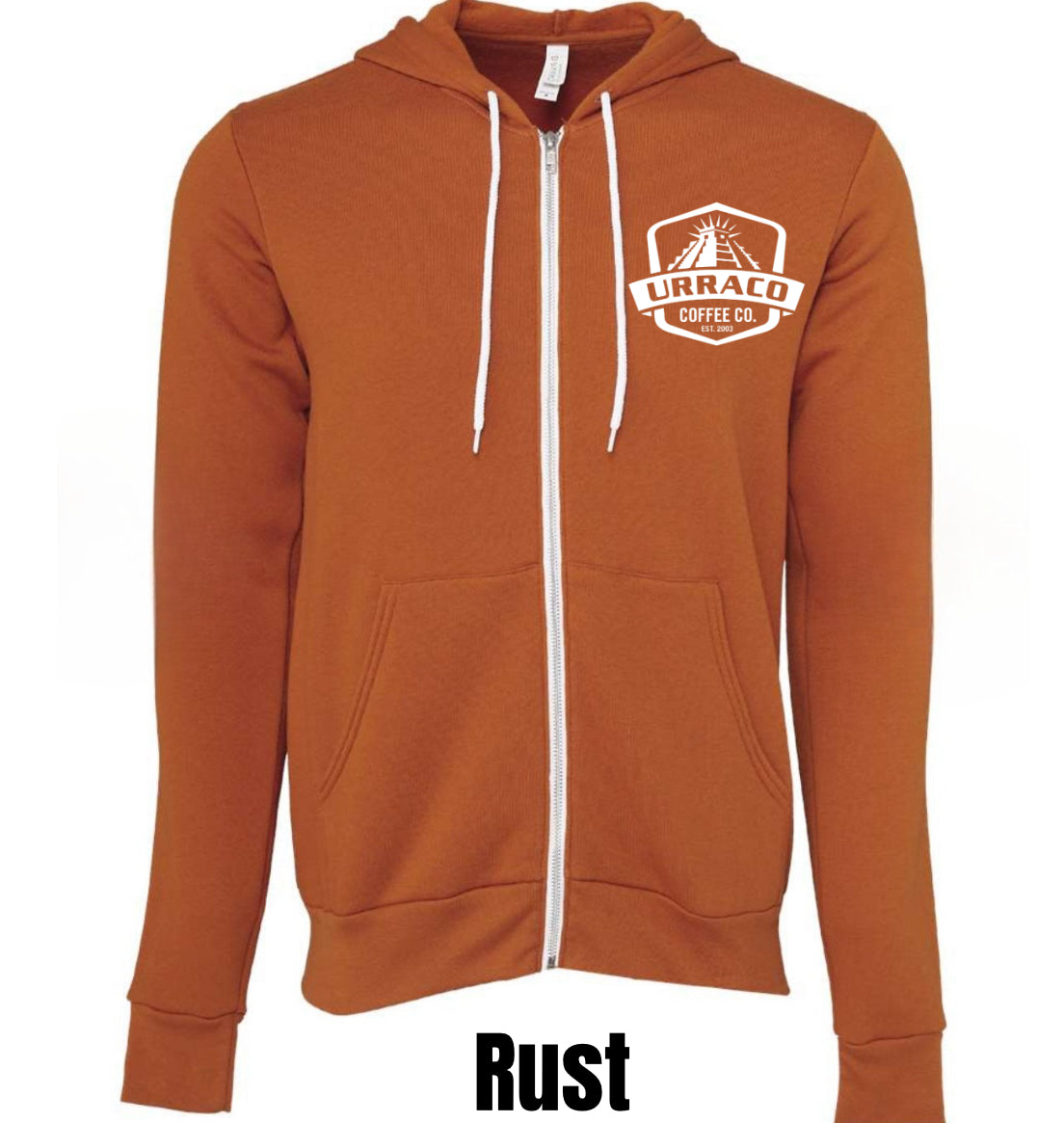 Urraco coffee full zip up