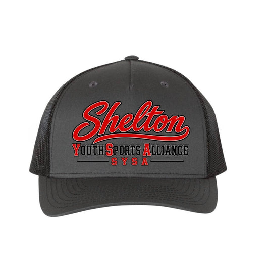 Shelton WA SYSA 5 panel  hat (screen print)