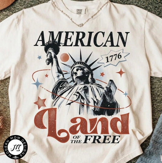 American land of the free (tee, crewneck, or hoodie)