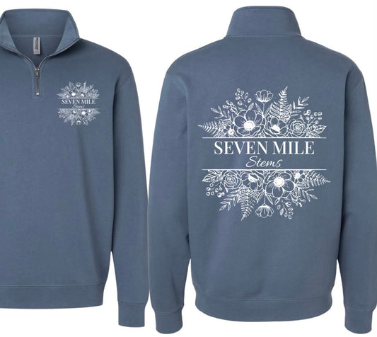 Seven mile stems quarter zip