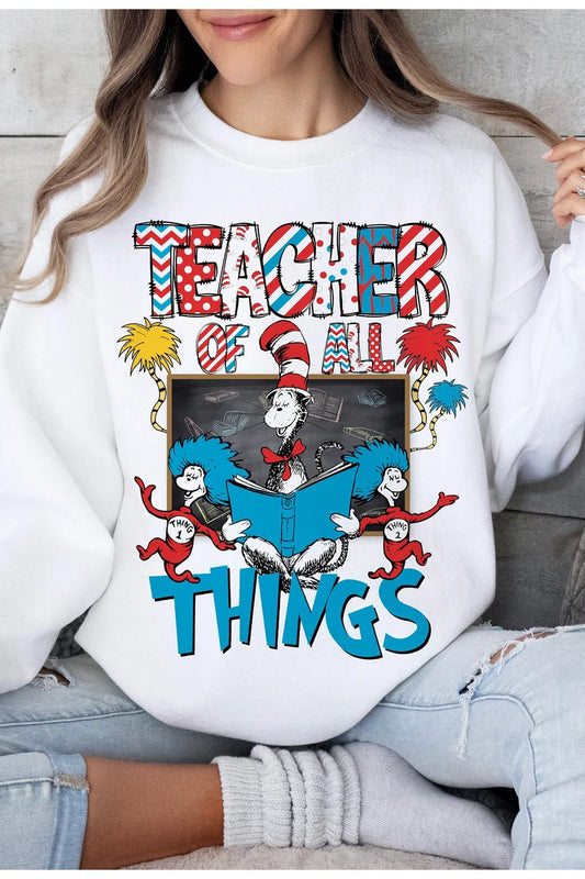 Teacher of all things(tee or crewneck)