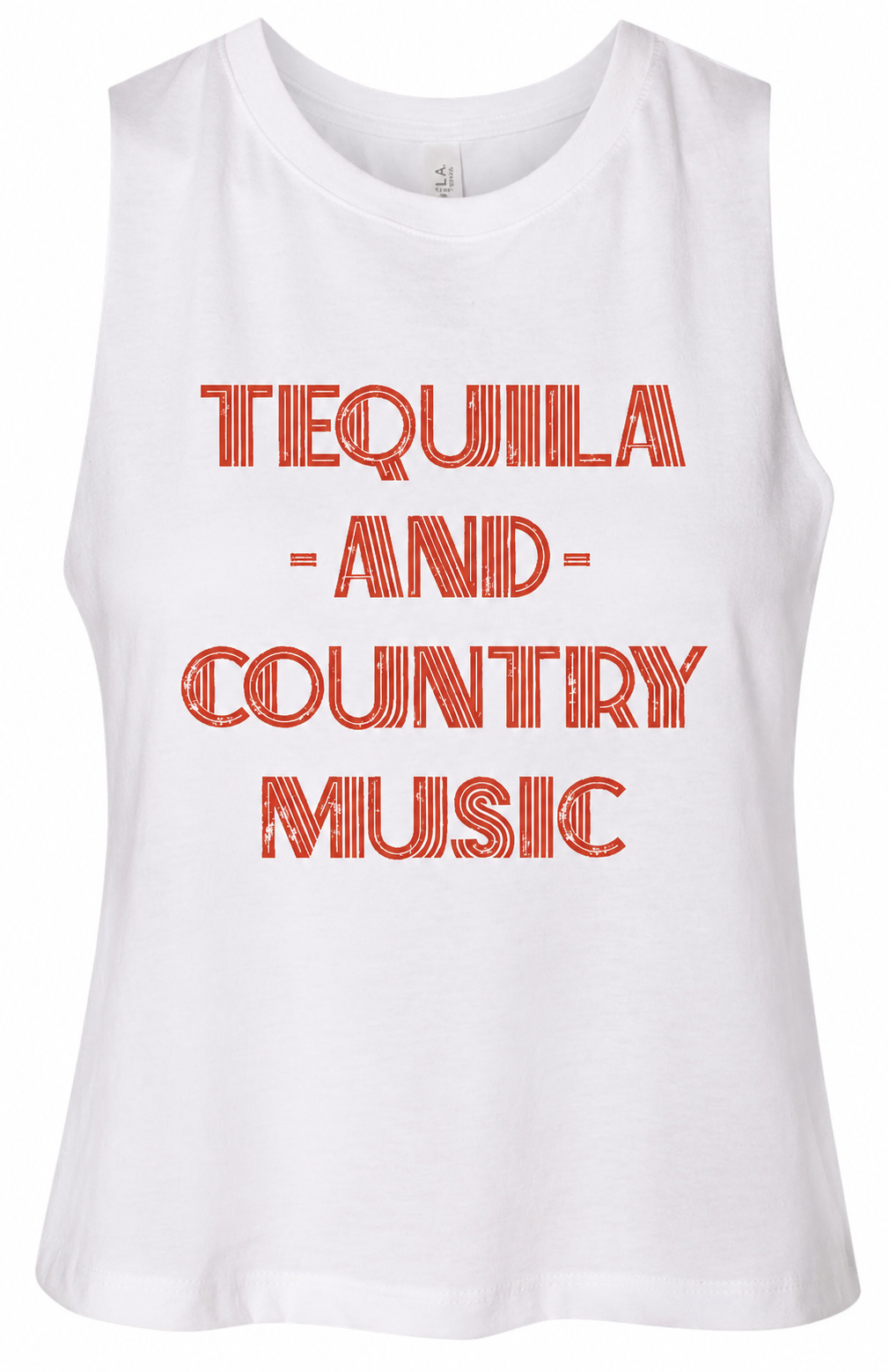 Tequila and country music tank (multiple styles available)