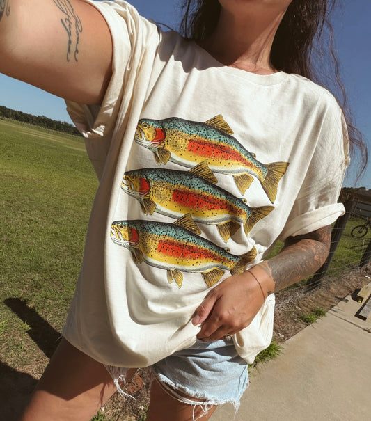 Stacked trout