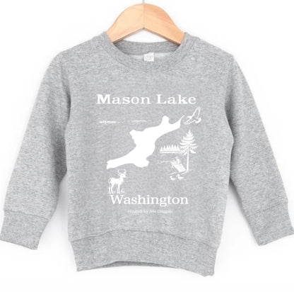 Toddler-Youth XL Mason Lake crewneck