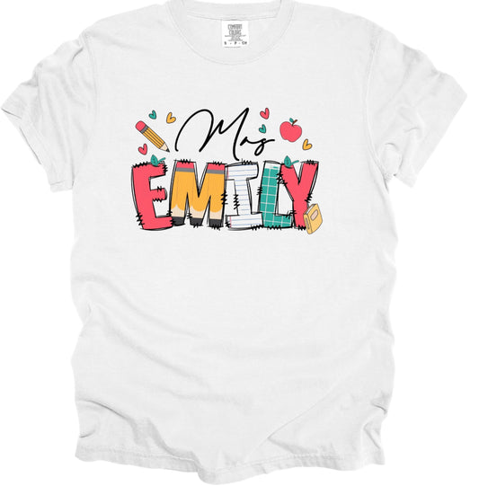 Custom teacher (tee or crewneck)