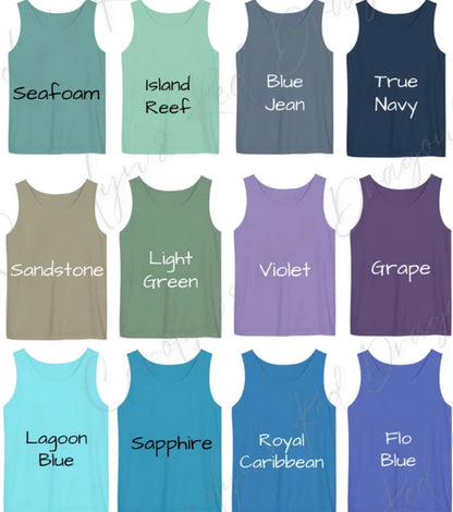 Mason Lake unisex fit tank top