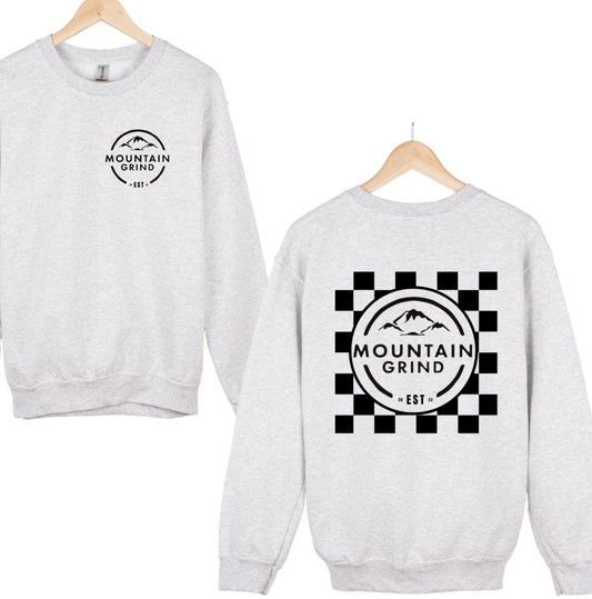 Mountain grind checkered back OG front