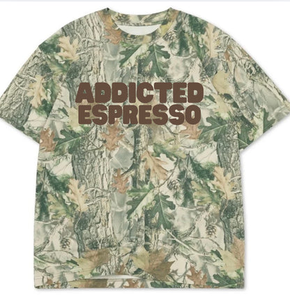 Addicted Espresso lux tees