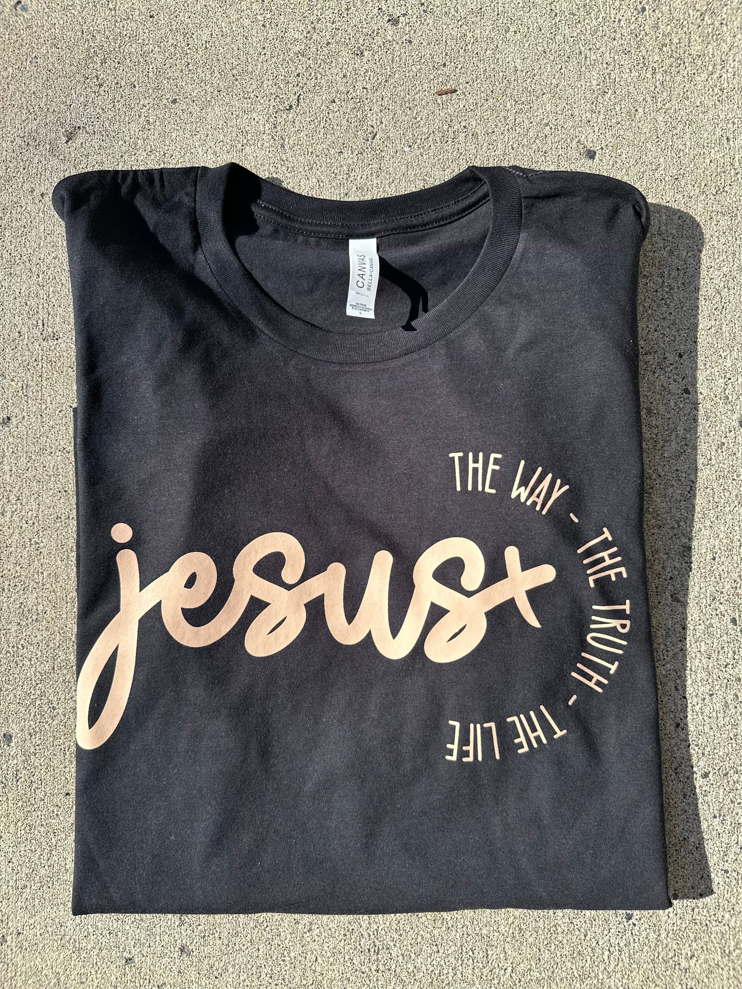 Jesus-the way the truth the life (tee shirt)