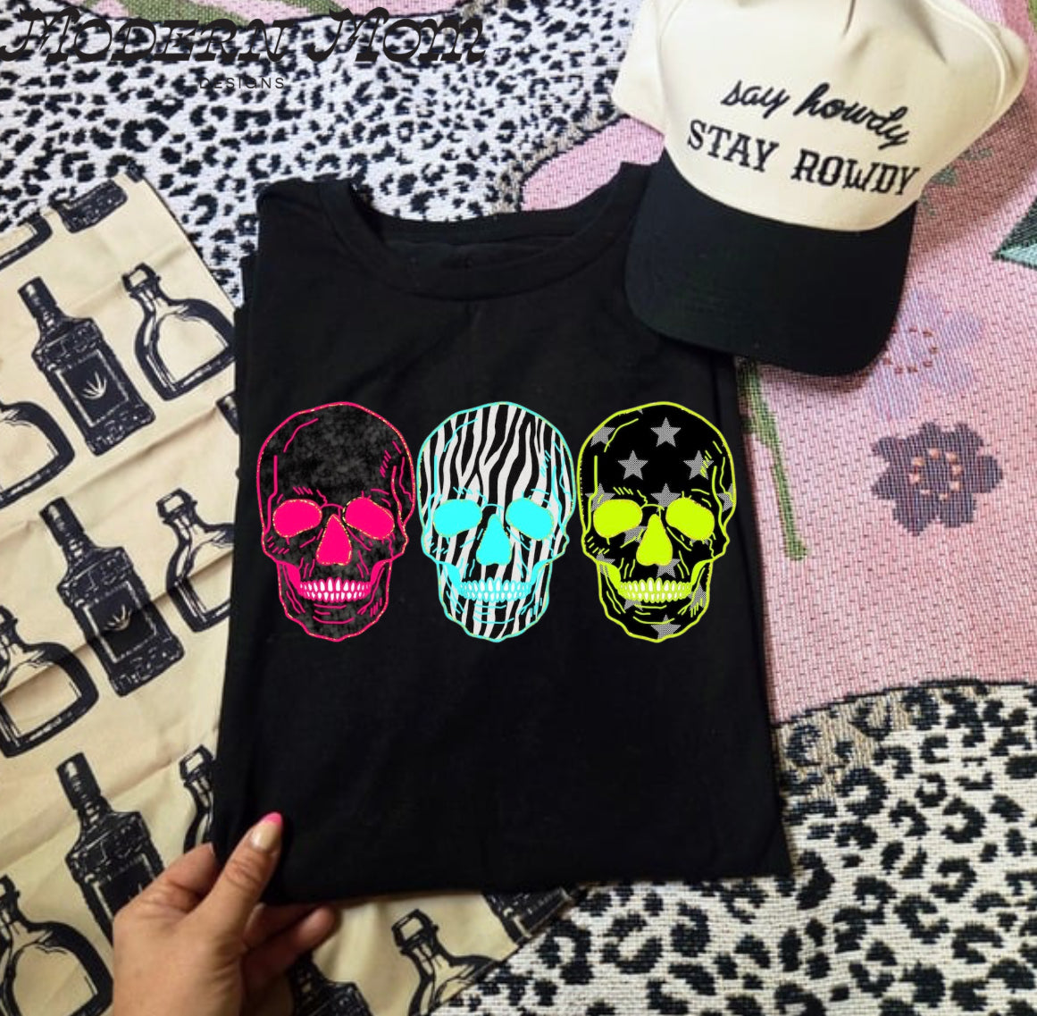 Patterned skulls