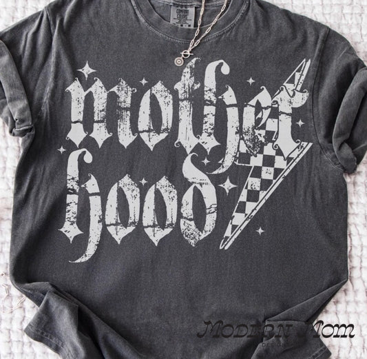 Motherhood distressed bolt(tee or crewneck)
