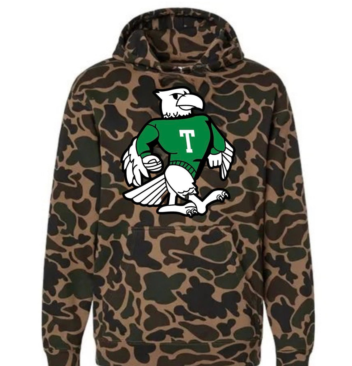 T-birds duck camo hoodie (youth & adult)