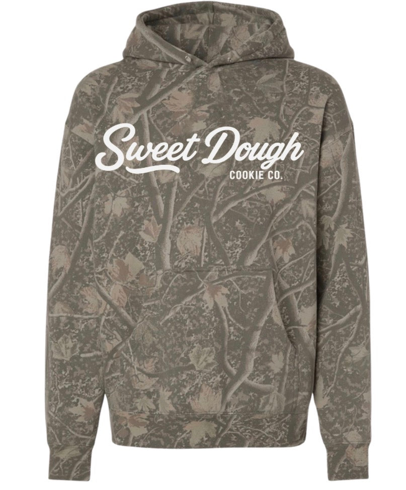 Sweet dough cookie co. Deadwood camo hoodie (lightweight)