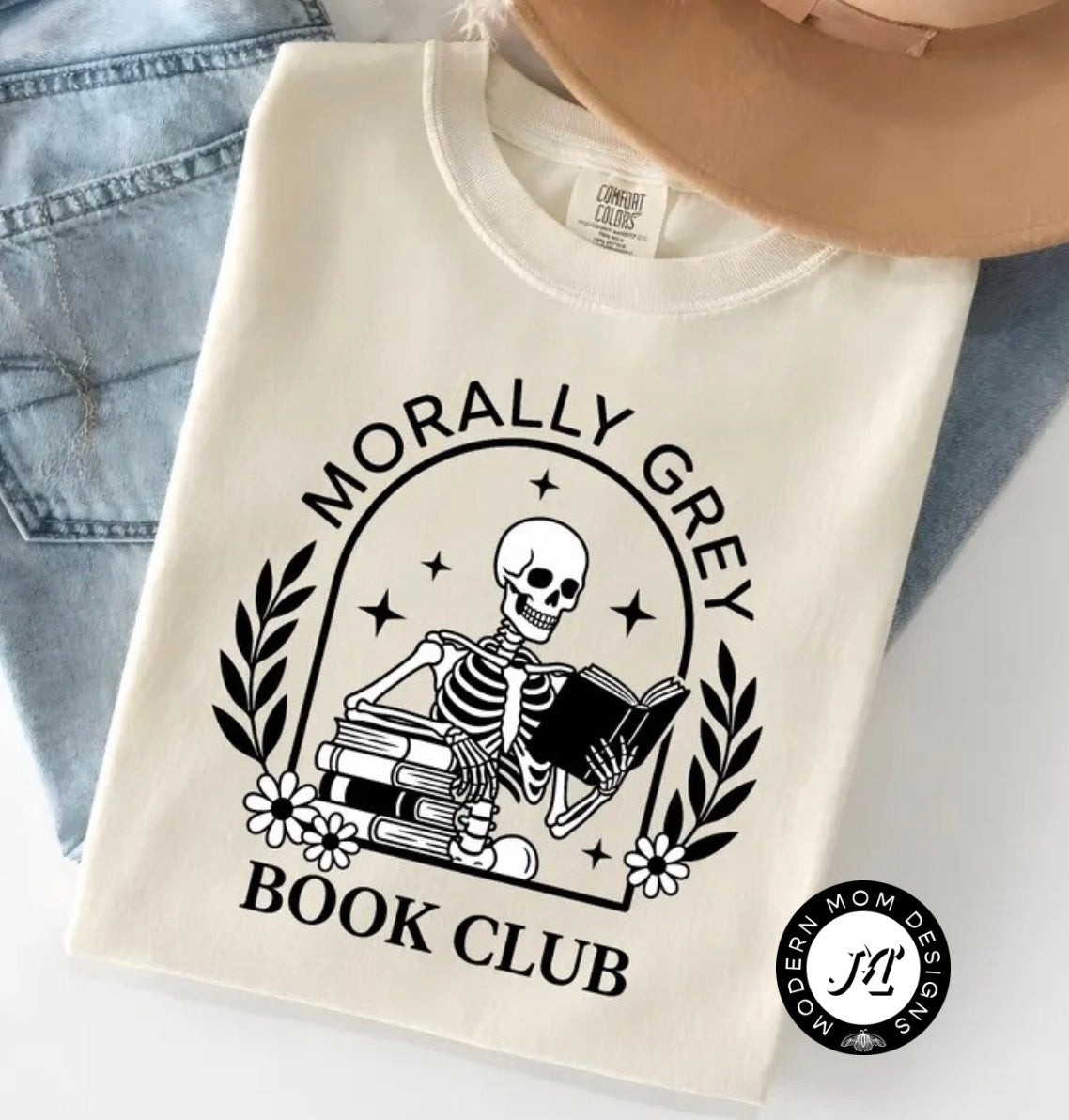 Morally grey book club (tee, crewneck or hoodie)