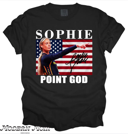 Point god (tee shirt, crewneck or hoodie)
