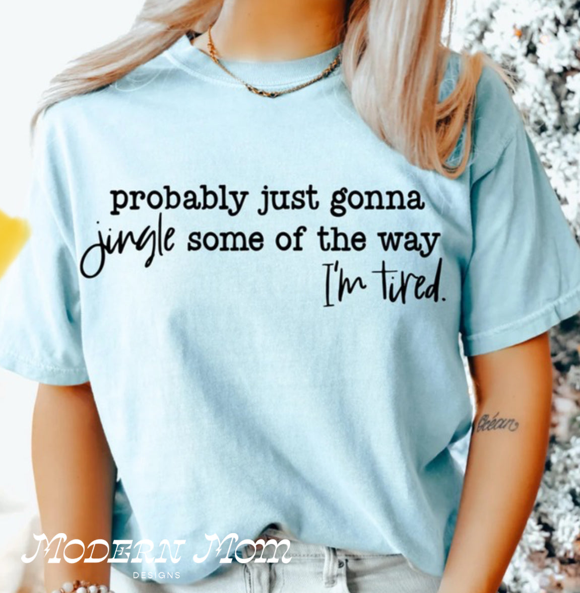 Probably just going to jingle some of the way