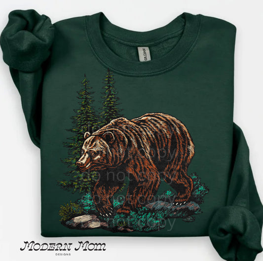Vintage bear crewneck