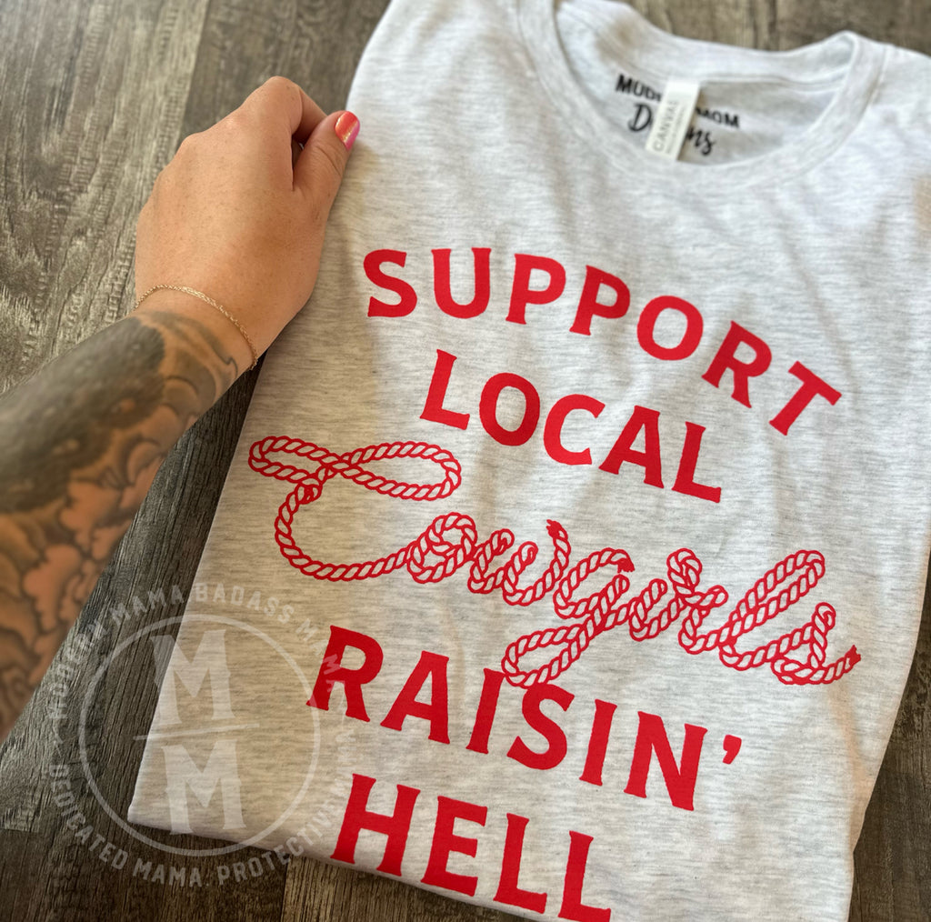 Support local cowgirls raisin’ hell