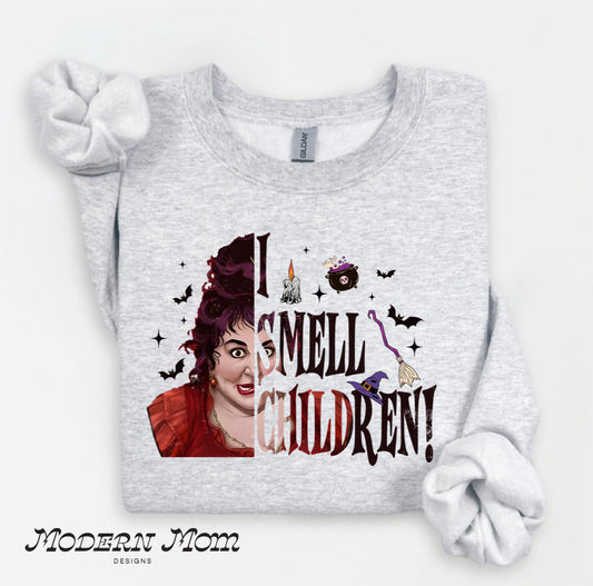 I smell children