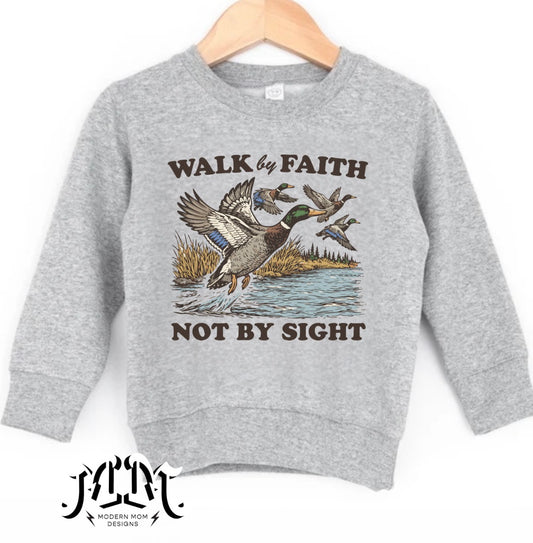 Walk by faith(toddler-youth XL)