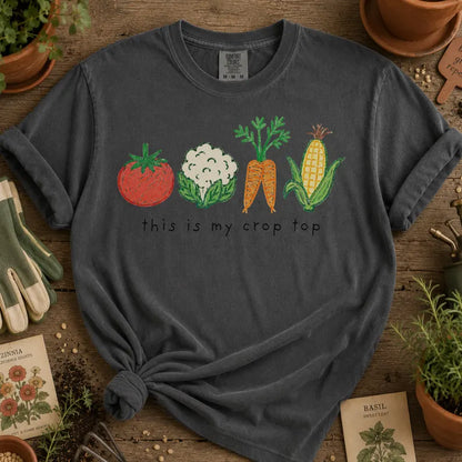 This is my crop top  (tee shirt, crewneck or hoodie)