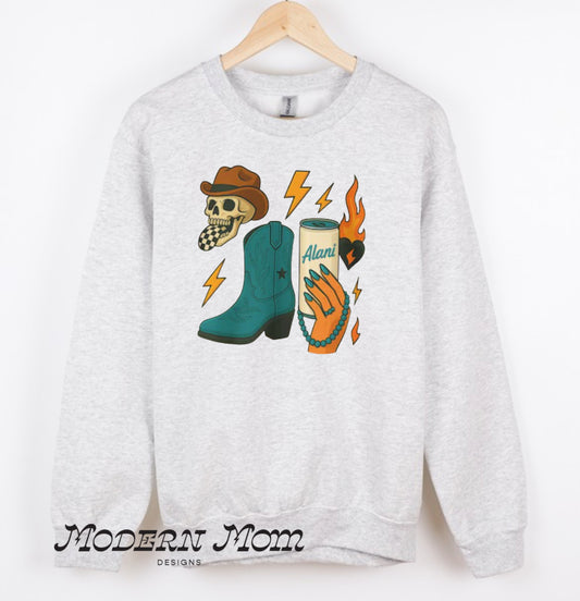 Alani edgy crewneck