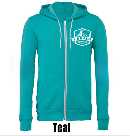 Urraco coffee full zip up