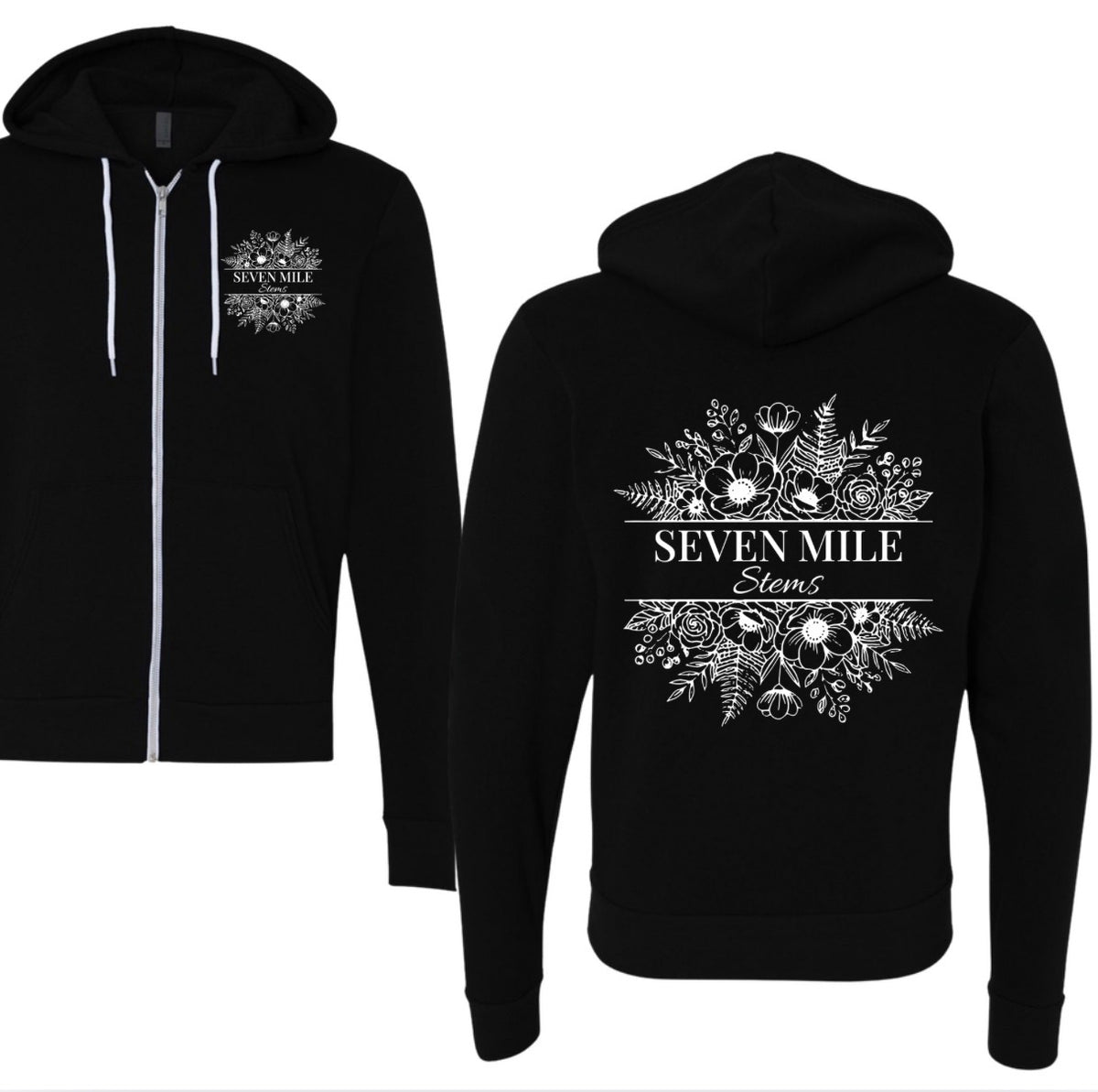 Seven mile stems zip up