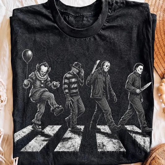 Creepy cross walk (tee shirt, crewneck or hoodie)