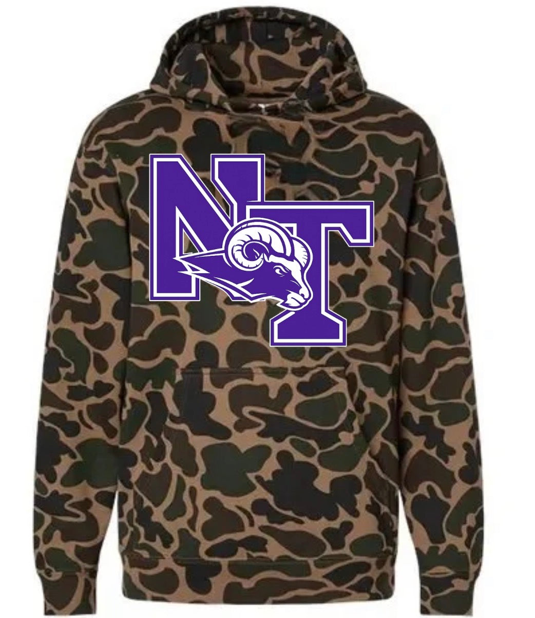 NT RAMS duck camo hoodie (youth & adult)