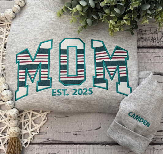 Keepsake crewneck (hospital blanket will be supplied)