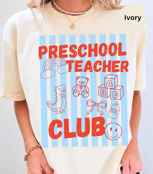 preschool teacher club (multiple options)