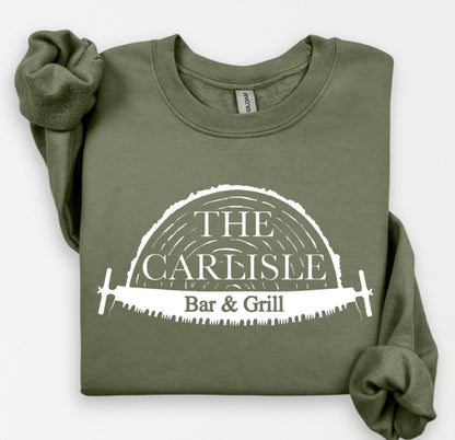 Carlisle bar & grill crewneck (adult unisex) leave a note at checkout with the color you would like
