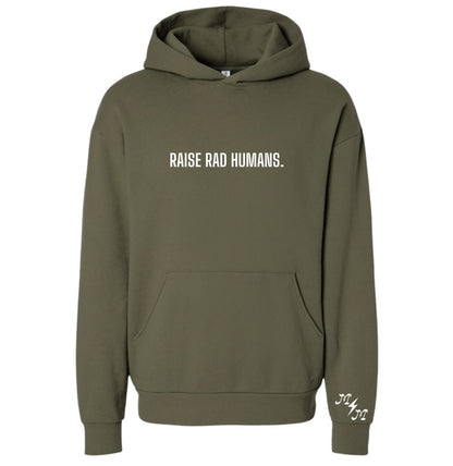 Raise rad humans Premium hoodie