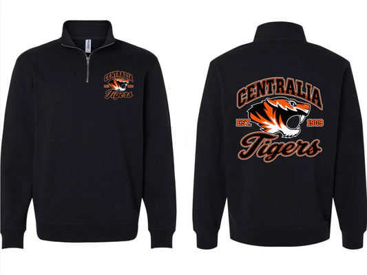 Centralia Tigers quarter zip