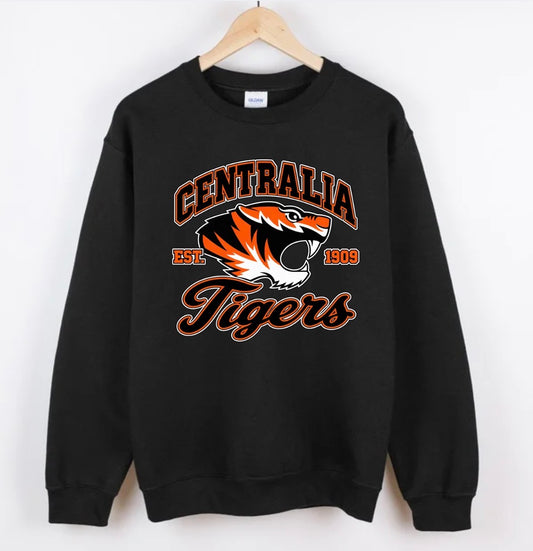Centrailia Tigers crewneck or hoodie