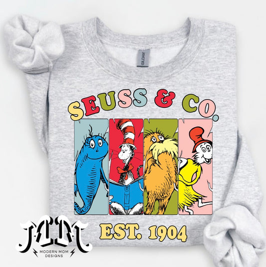 Seuss & co crewneck