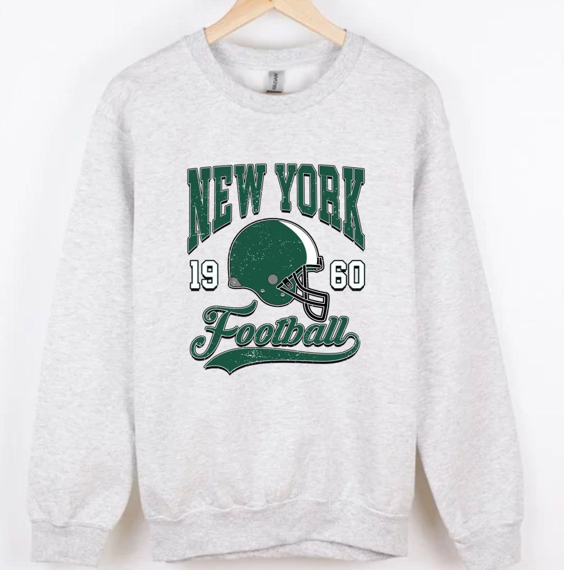 Vintage New York (green) crewneck (adult & youth)