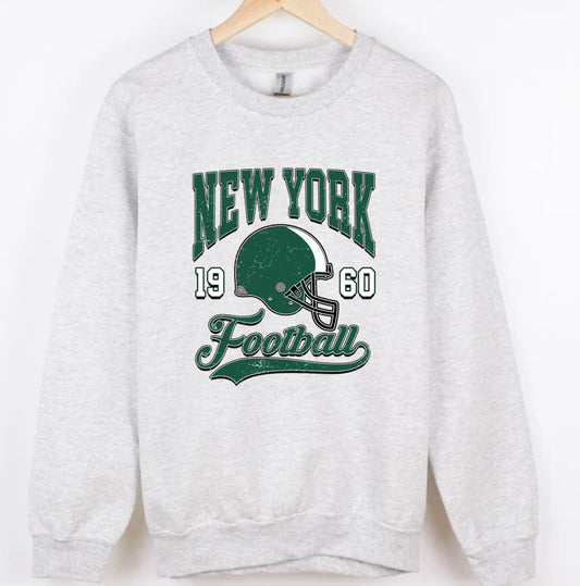 Vintage New York (green) crewneck (adult & youth)