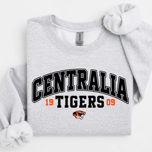 Centrailia Tigers crewneck or hoodie