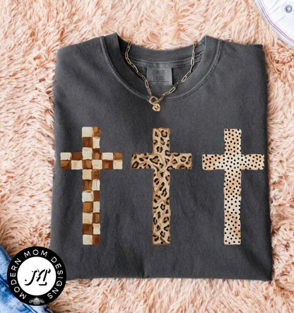 Pattern cross (tee shirt, crewneck or hoodie)