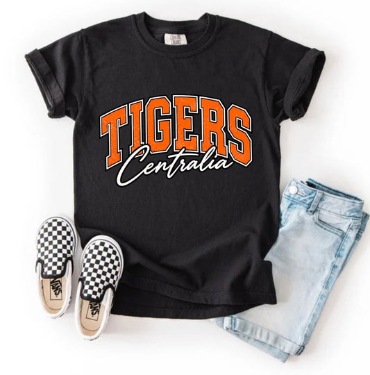 Centralia Tigers YOUTH (tee shirt, crewneck or hoodie)