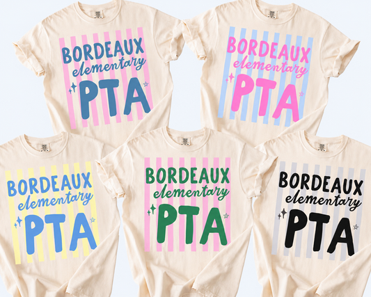 CUSTOM PTA (multiple style options)-leave a note at checkout with colors & school name