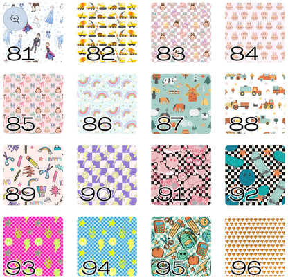 Acrylic bag tags