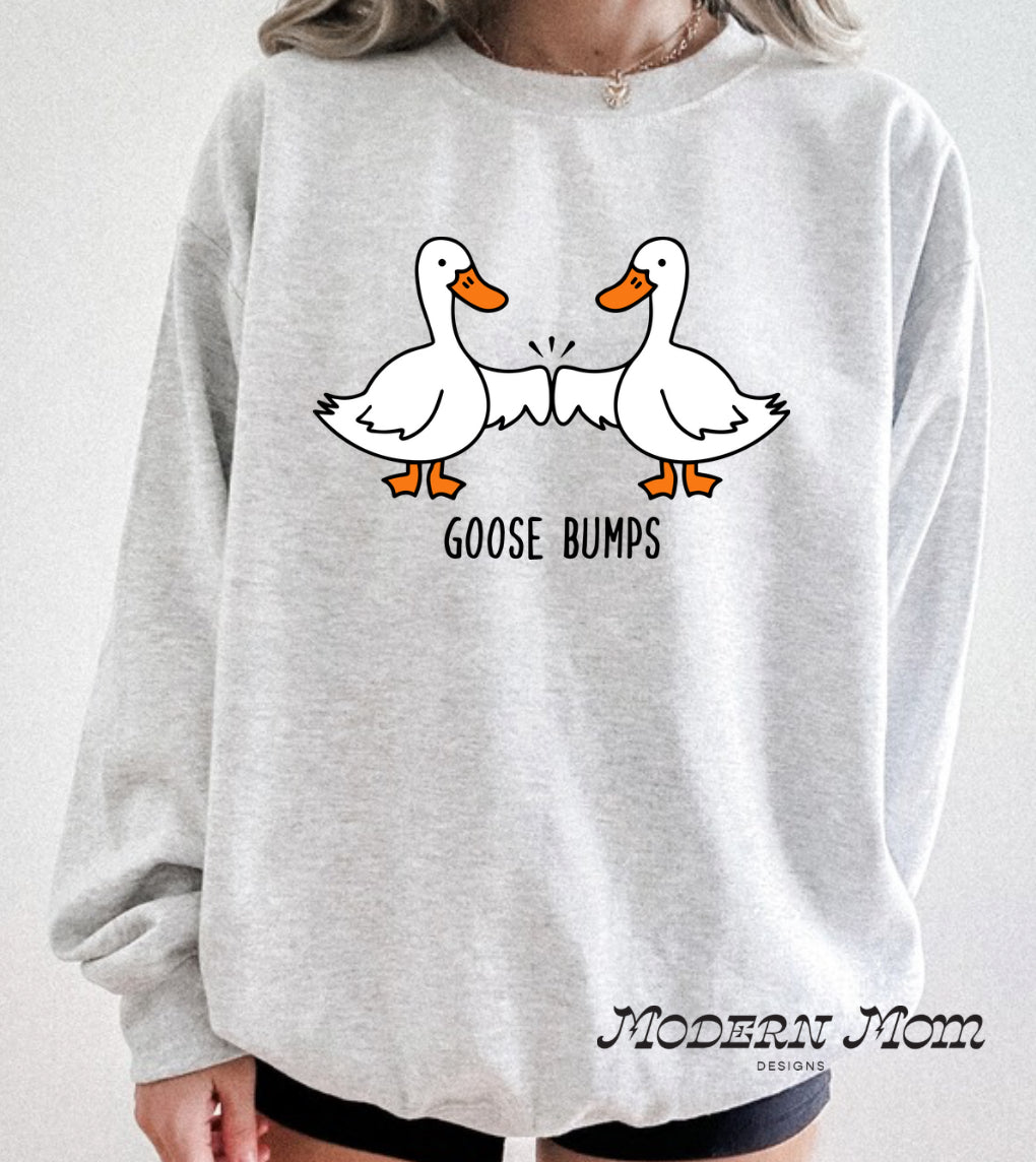 Goose bumps crewneck