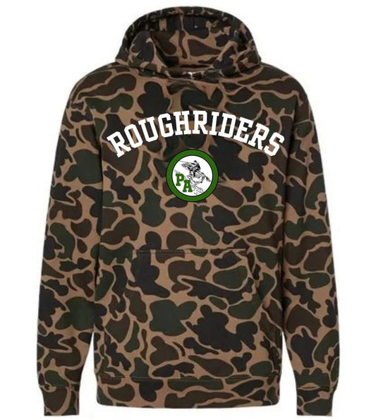 Roughriders duck camo hoodie (youth & adult)